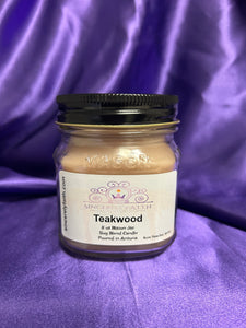 Teakwood Candle 8 oz