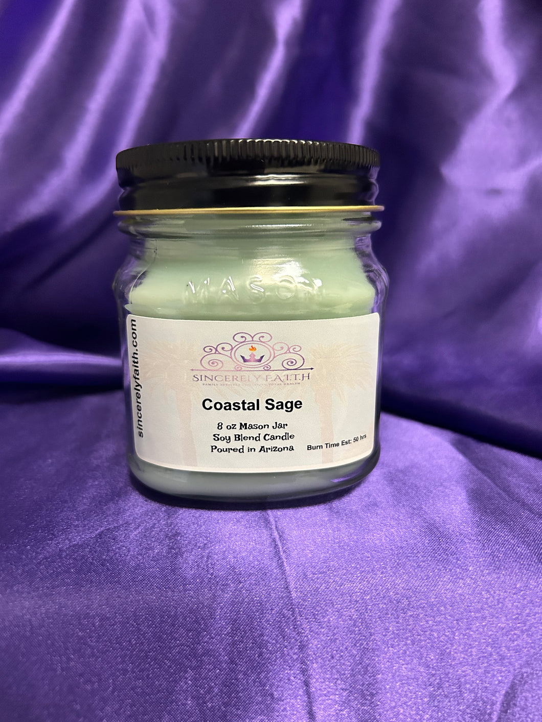 Coastal Sage Candle 8 oz